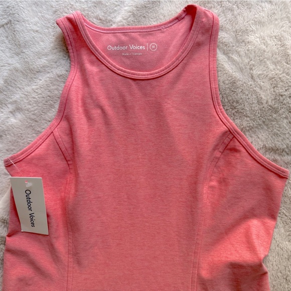 NWT Outdoor Voices Athena Dress Pink Punch Size M - Picture 4 of 8